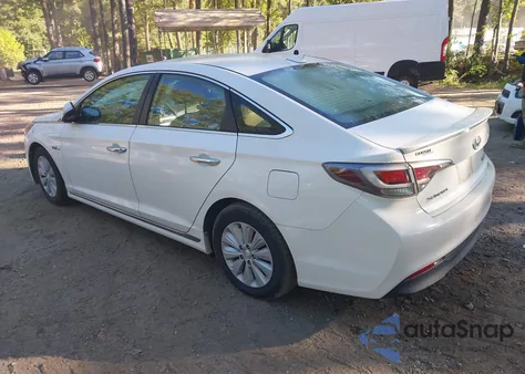 2016 Hyundai Sonata Hybrid Se из США, поврежденный, VIN KMHE24L10GA011379